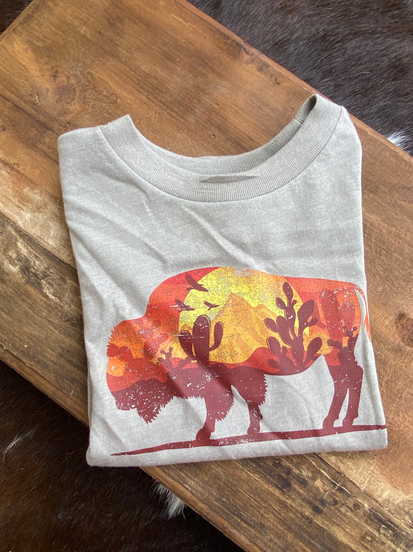 Buffalo Desert Short Sleeve T-Shirt