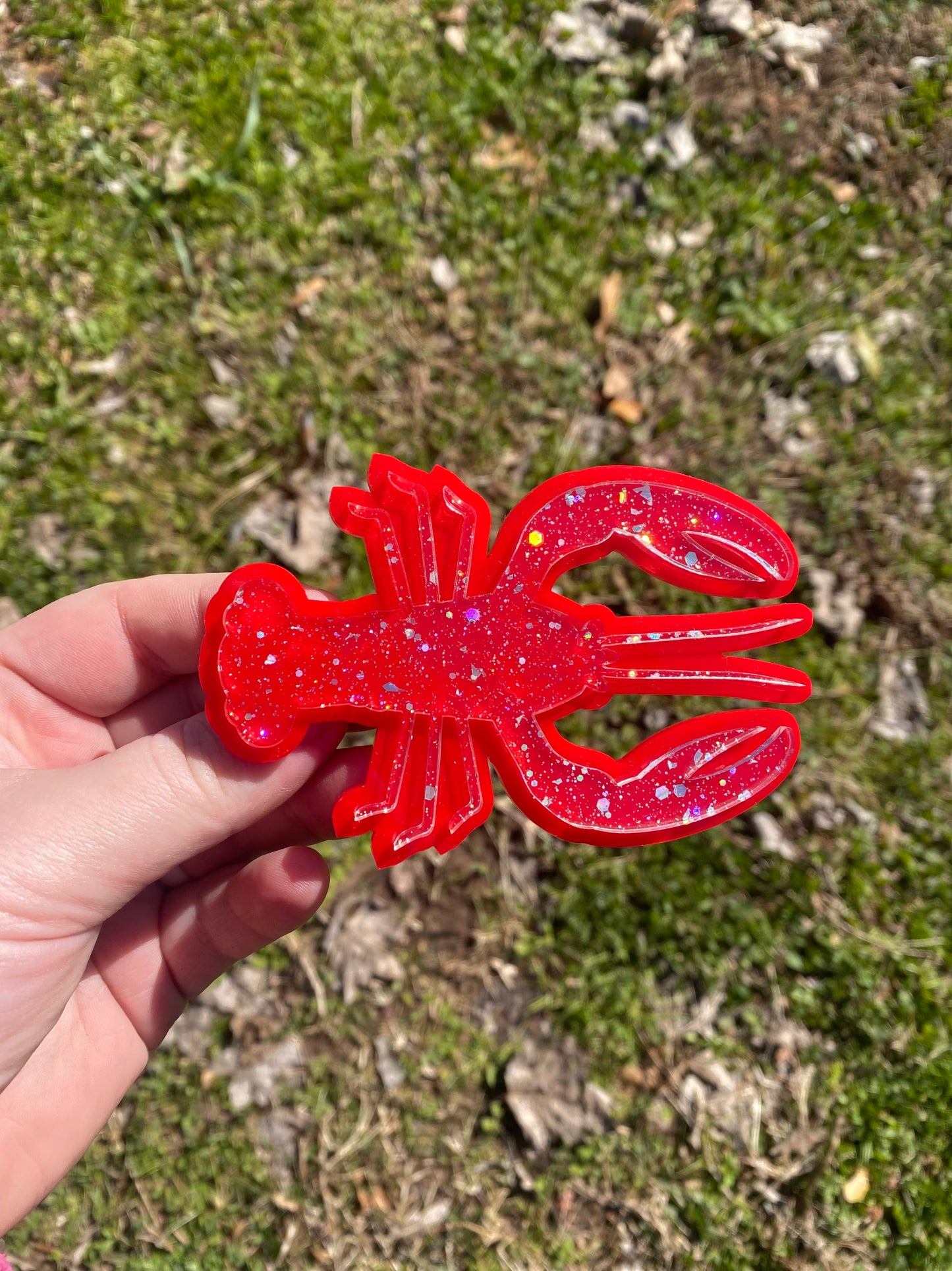 Crawfish Hair Clips