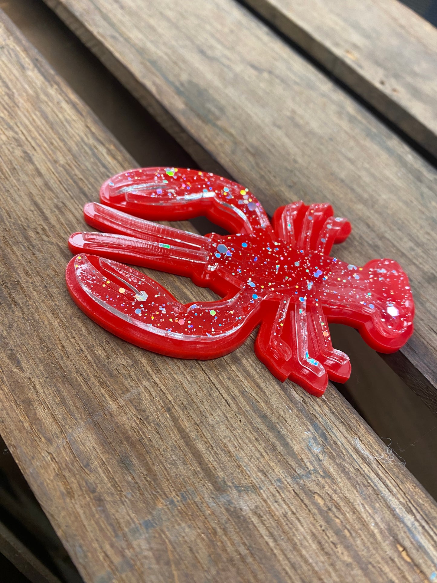 Crawfish Hair Clips